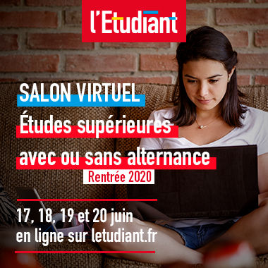 Salon virtuel des études supérieures, avec ou sans alternance