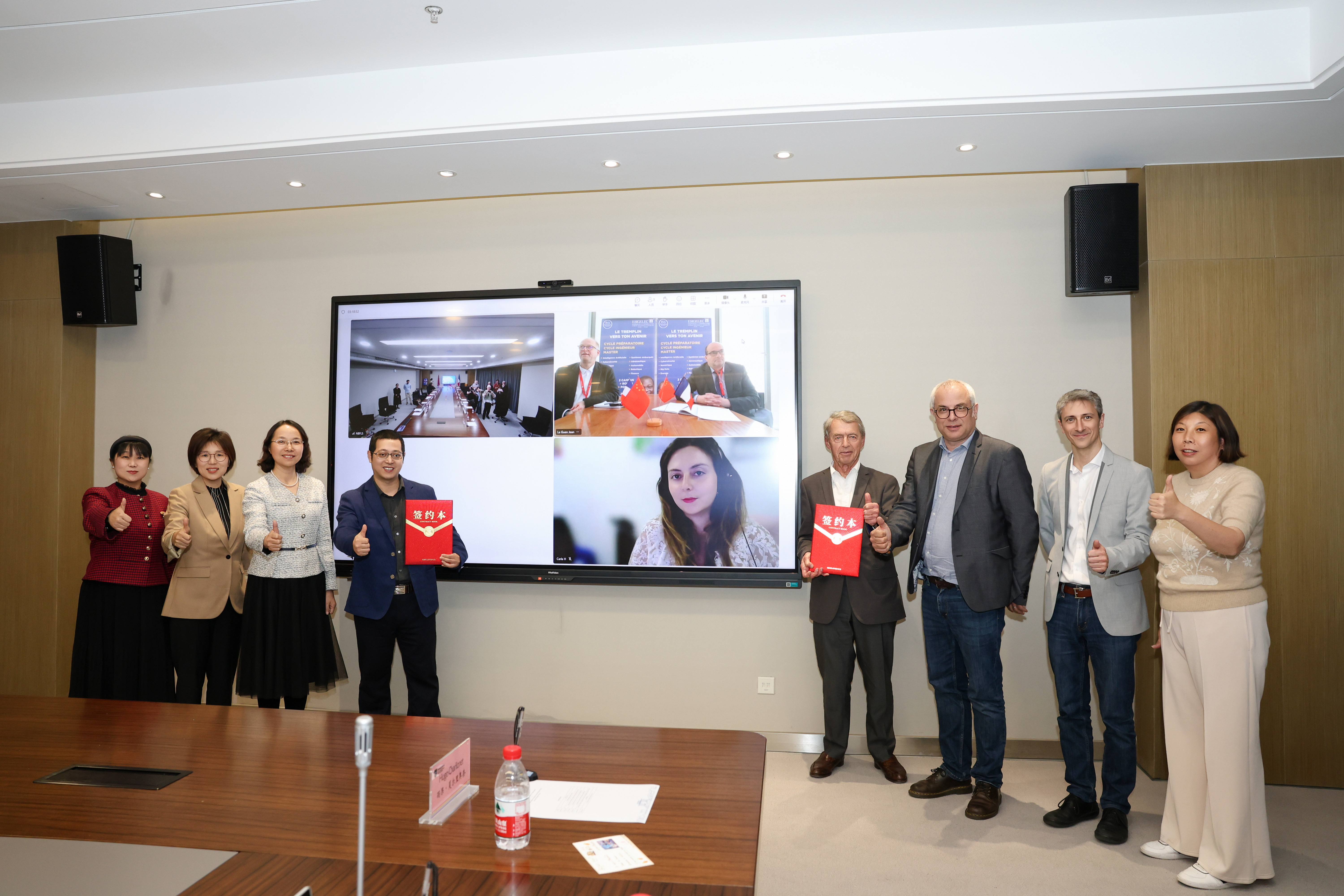 accord stratégique avec le Lycée des Langues Étrangères de Ningbo