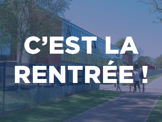 C'est la rentrée