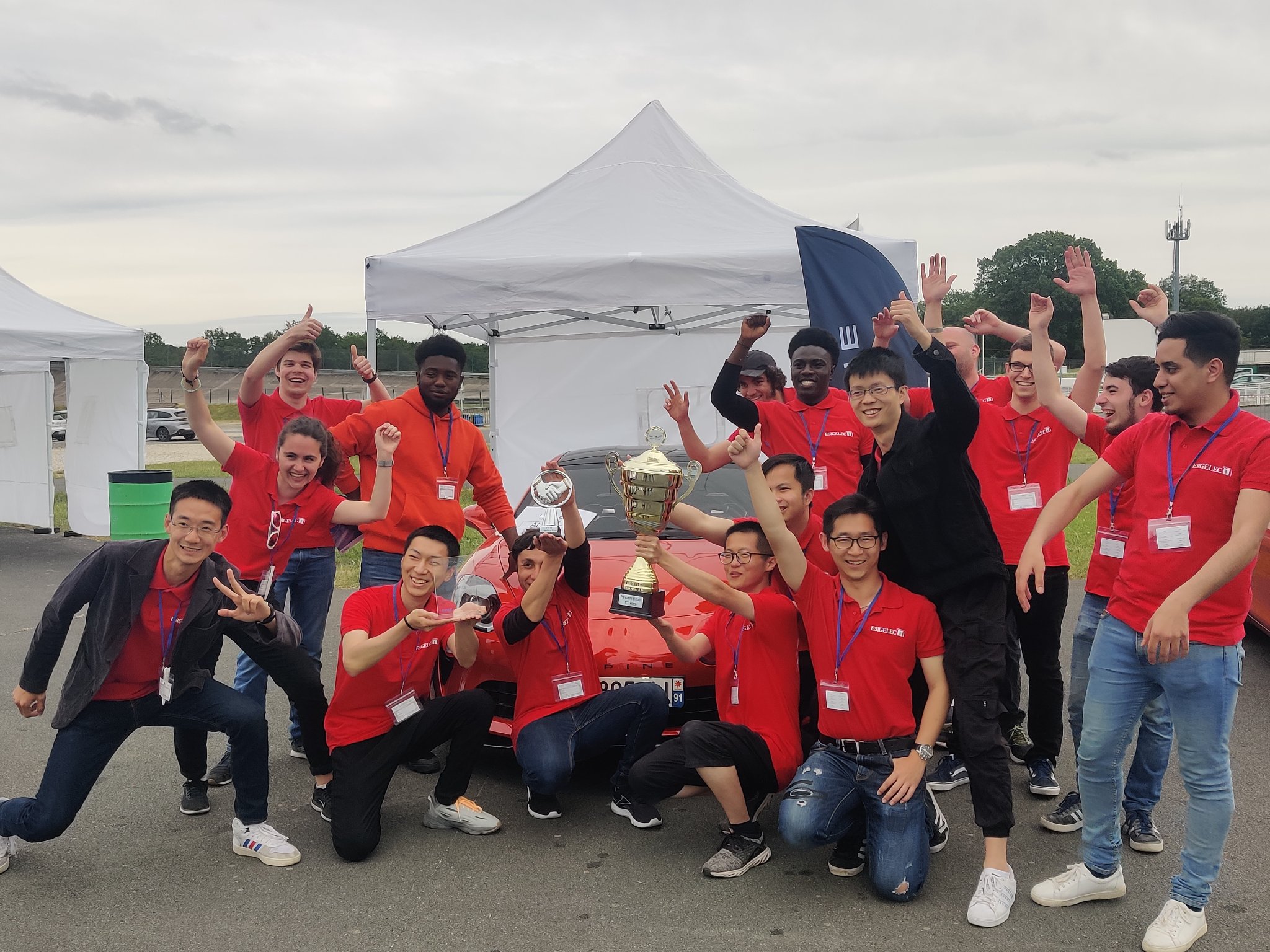 Excellents résultats de l’ESIGELEC au Challenge national UTAC CERAM de conduite automatisée et connectée